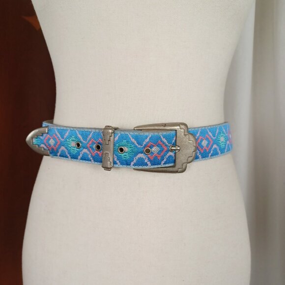 Vintage Southwestern Embroidered Belt, 29 - 32" - Picture 12 of 12